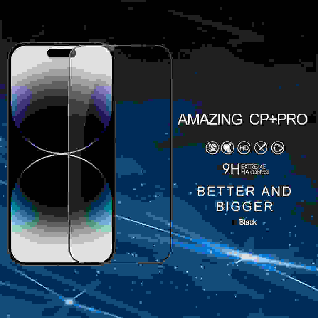 Nillkin For iPhone 15 Pro /Pro Max Tempered Glass Amazing CP+PRO Anti-Explosion Fully Screen Protector For iPhone 15 /15 Plus