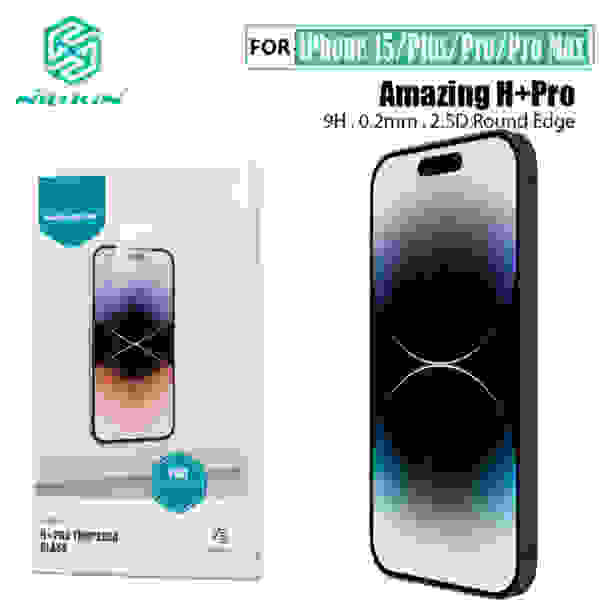 Защитное стекло Nillkin для iPhone 15, 15 Plus, 15 Pro,15 Pro Max (H+PRO)