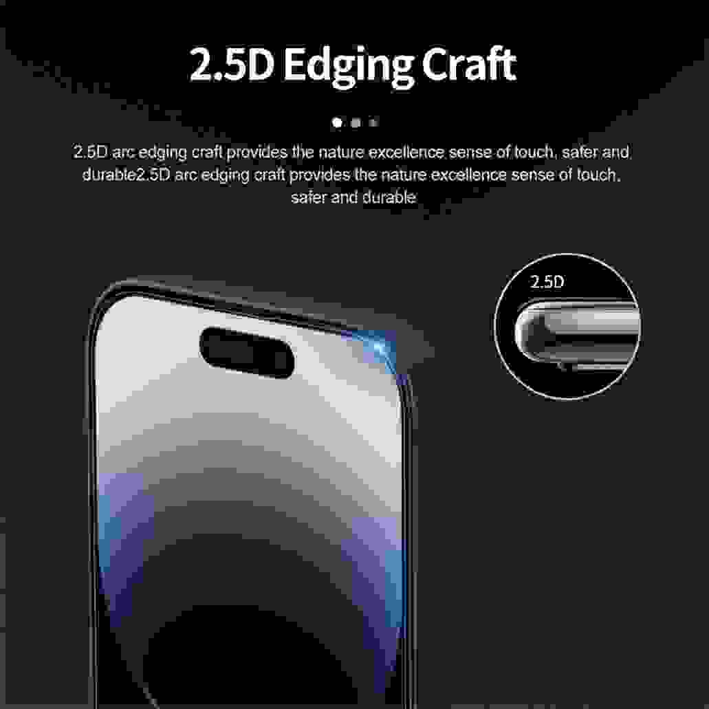 Nillkin For iPhone 15 Pro /Pro Max Tempered Glass H+PRO Anti-Explosion 2.5D 0.2 mm Screen Protector For iPhone 15 /15 Plus Film