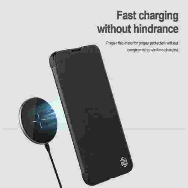 Чехол-книжка Nillkin Qin Pro со шторкой для iPhone 15, 15 Plus, 15 Pro,15 Pro Max — изображение 5