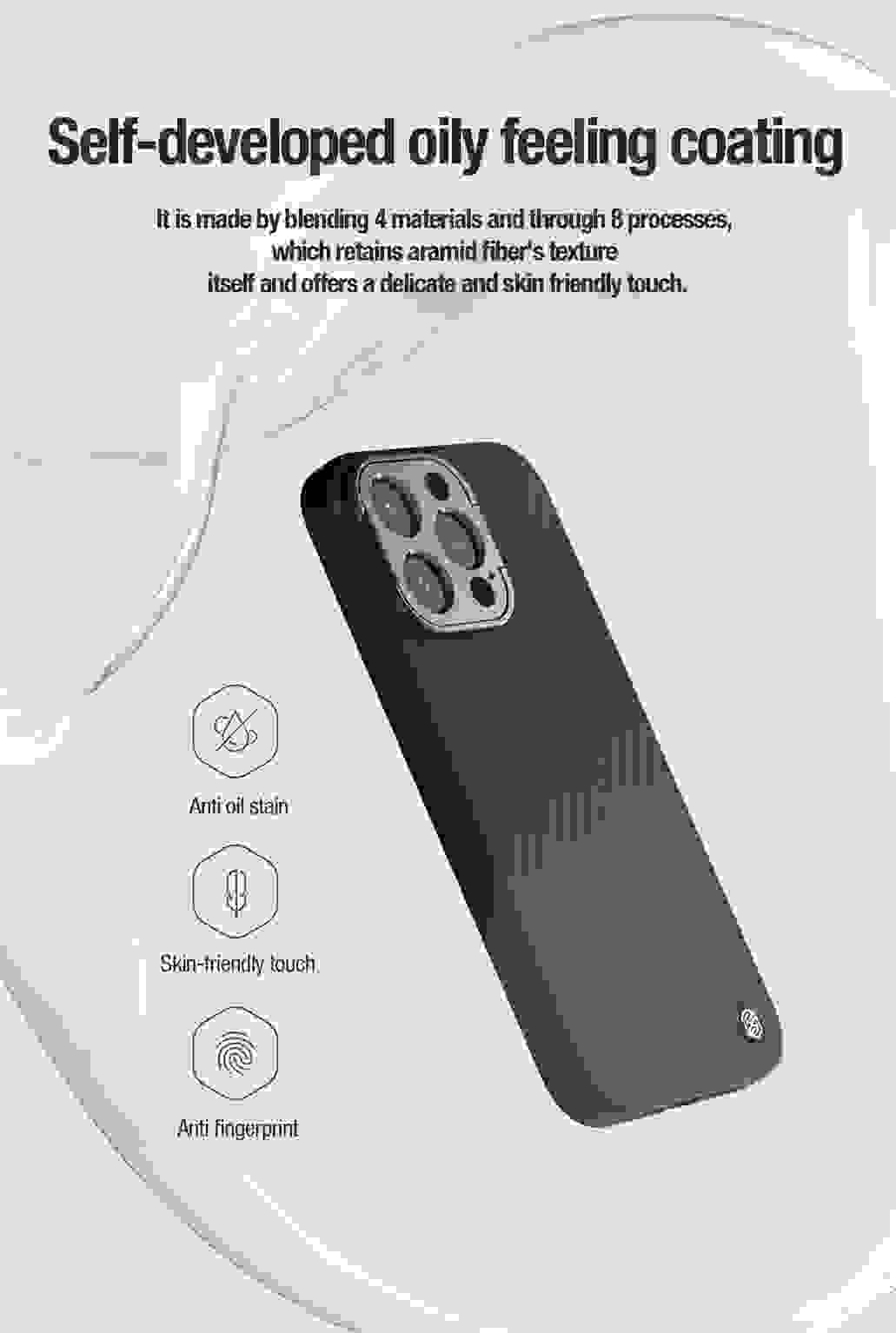 Чехол Nillkin Carboprop Case для iPhone 15 Pro, iPhone 15 Pro Max, 14 Pro, 14 Pro Max