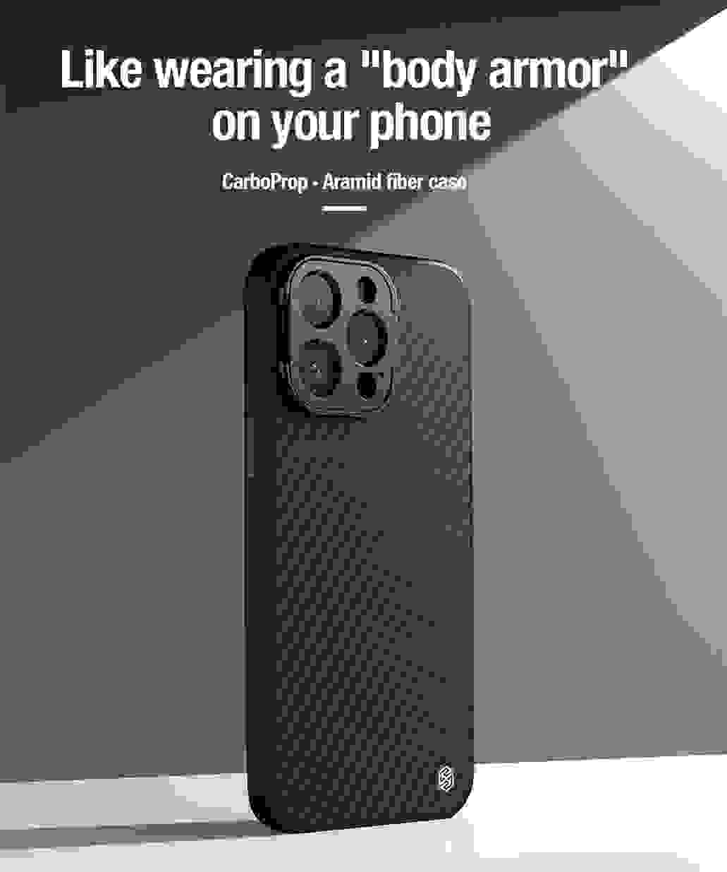 Чехол Nillkin Carboprop Case для iPhone 15 Pro, iPhone 15 Pro Max, 14 Pro, 14 Pro Max