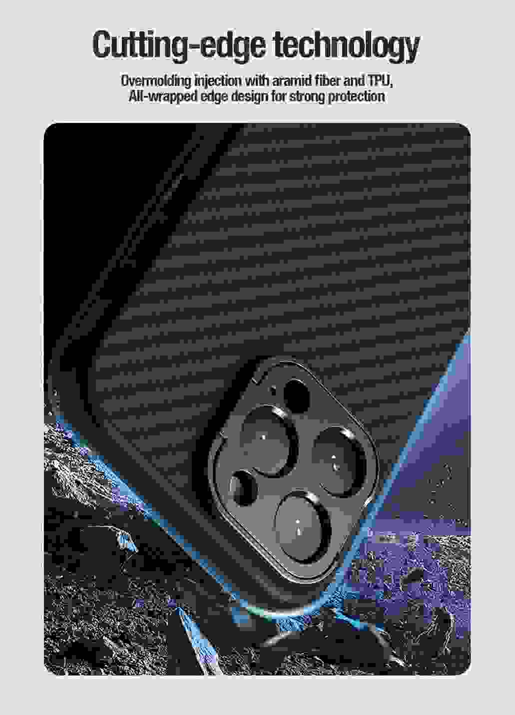 Чехол Nillkin Carboprop Case для iPhone 15 Pro, iPhone 15 Pro Max, 14 Pro, 14 Pro Max