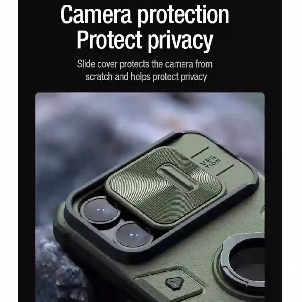 Чехол Nillkin Camshield Armor для iPhone 15 Pro, iPhone 15 Pro Max Чехол Nillkin Camshield Armor для iPhone 15 Pro, iPhone 15 Pro Max — изображение 2