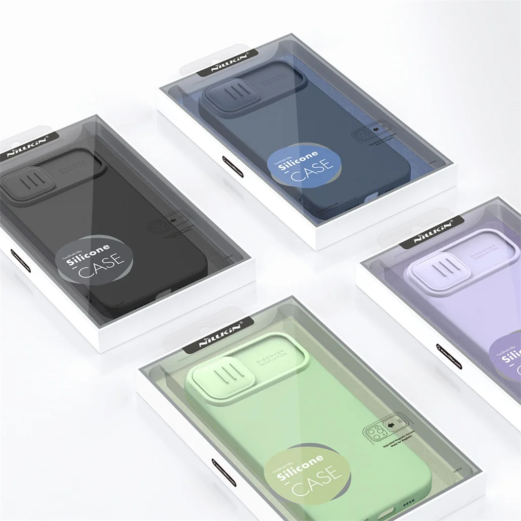 Чехол Nillkin Magnetic Silicone для iPhone 15, 15 Plus, 15 Pro, 15 Pro Max