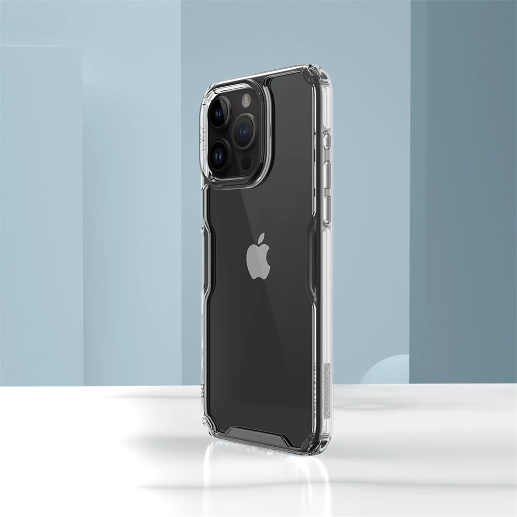 Чехол Nillkin Nature TPU Pro Silicone для iPhone 15, 15 Plus, 15 Pro, 15 Pro Max