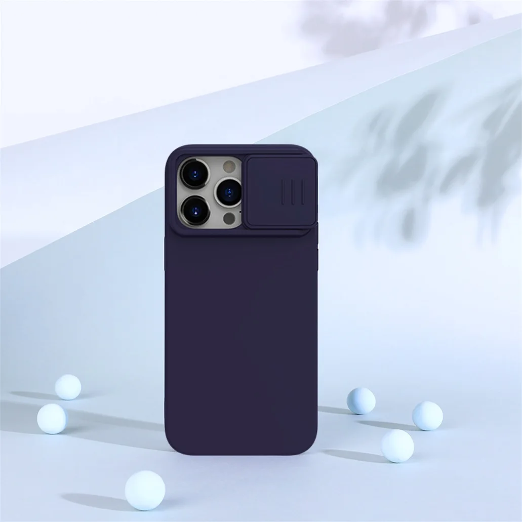 Чехол Nillkin Magnetic Silicone для iPhone 15, 15 Plus, 15 Pro, 15 Pro Max