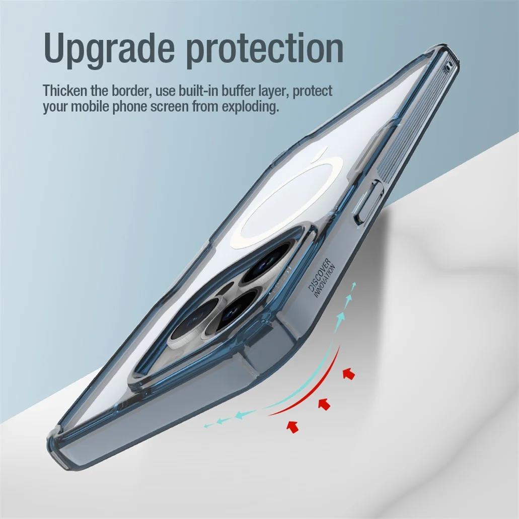 Nillkin Nature TPU Pro Silicone для iPhone 15 серии (MagSafe)