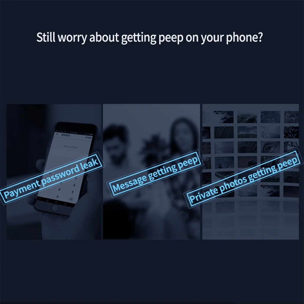Защитное стекло Nillkin Protect Privacy Anty-Spy для iPhone 15, 15 Plus, 15 Pro,15 Pro Max