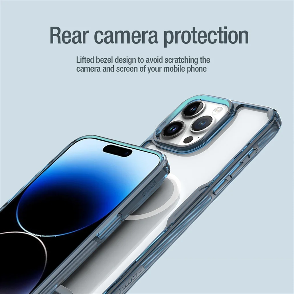 Nillkin Nature TPU Pro Silicone для iPhone 15 серии (MagSafe)