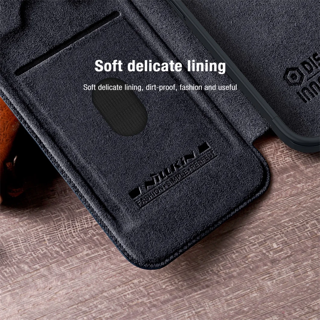 Чехол-книжка Nillkin Qin Pro для iPhone 15, 15 Pro, 15 Pro Max, 15 Plus