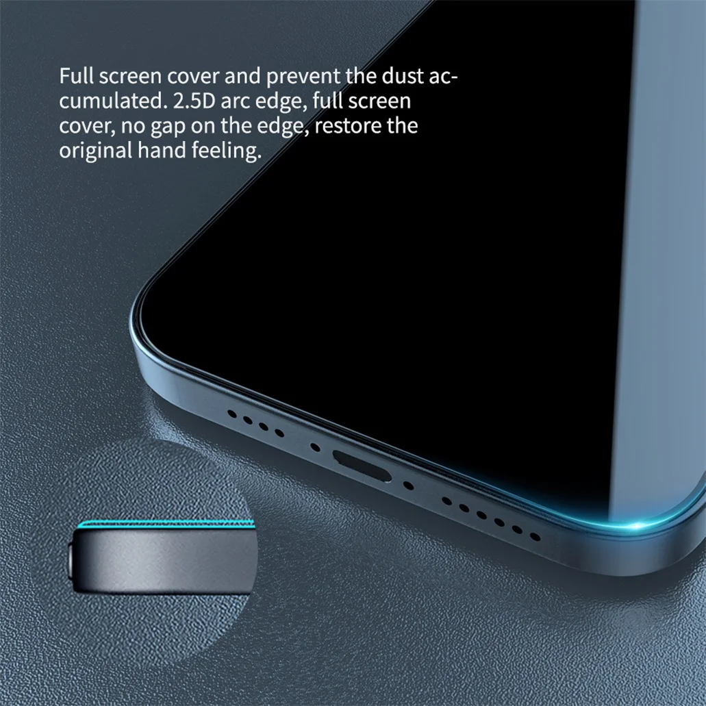 Защитное стекло Nillkin Protect Privacy Anty-Spy для iPhone 15, 15 Plus, 15 Pro,15 Pro Max