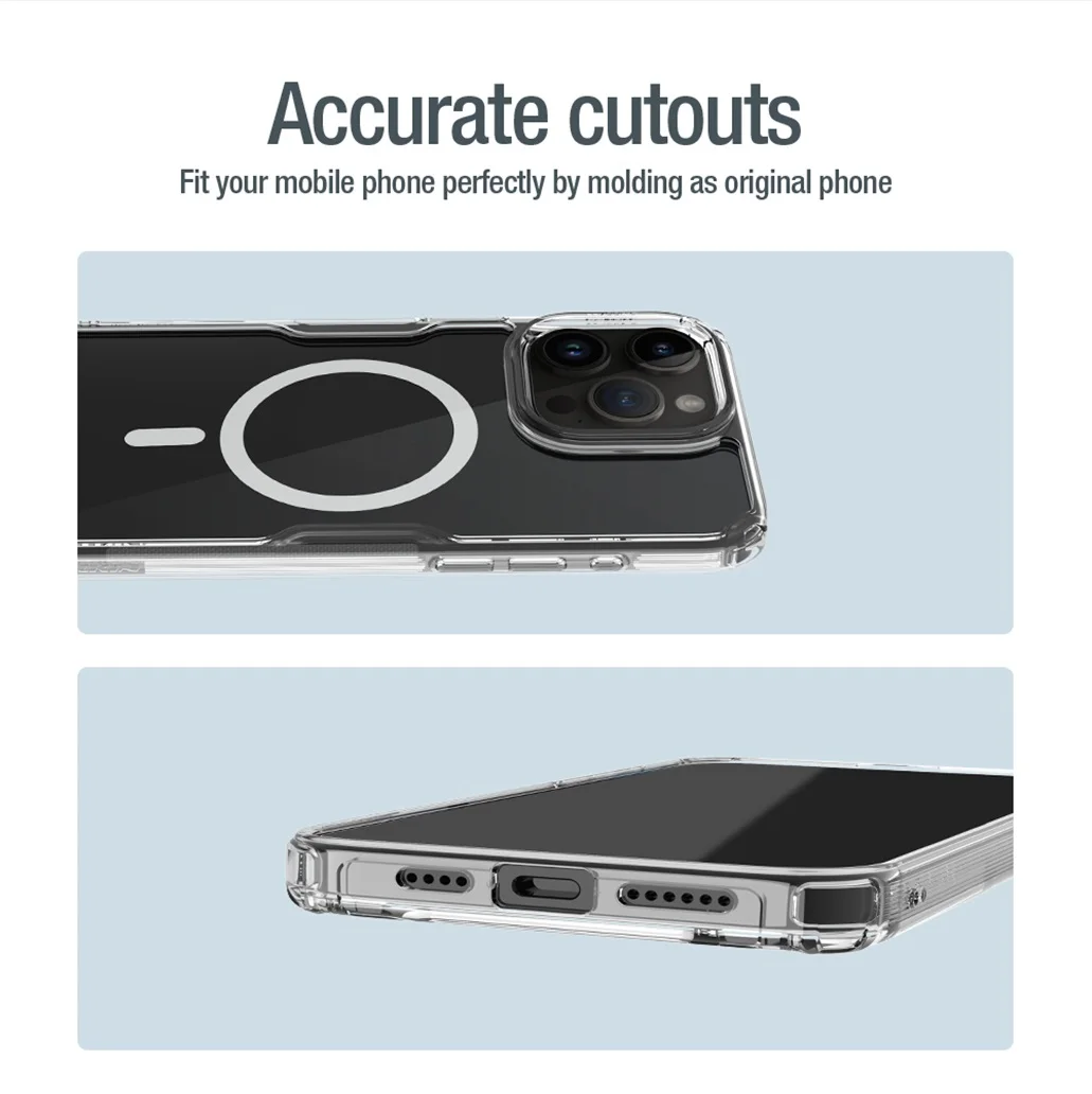 Nillkin Nature TPU Pro Silicone для iPhone 15 серии (MagSafe)