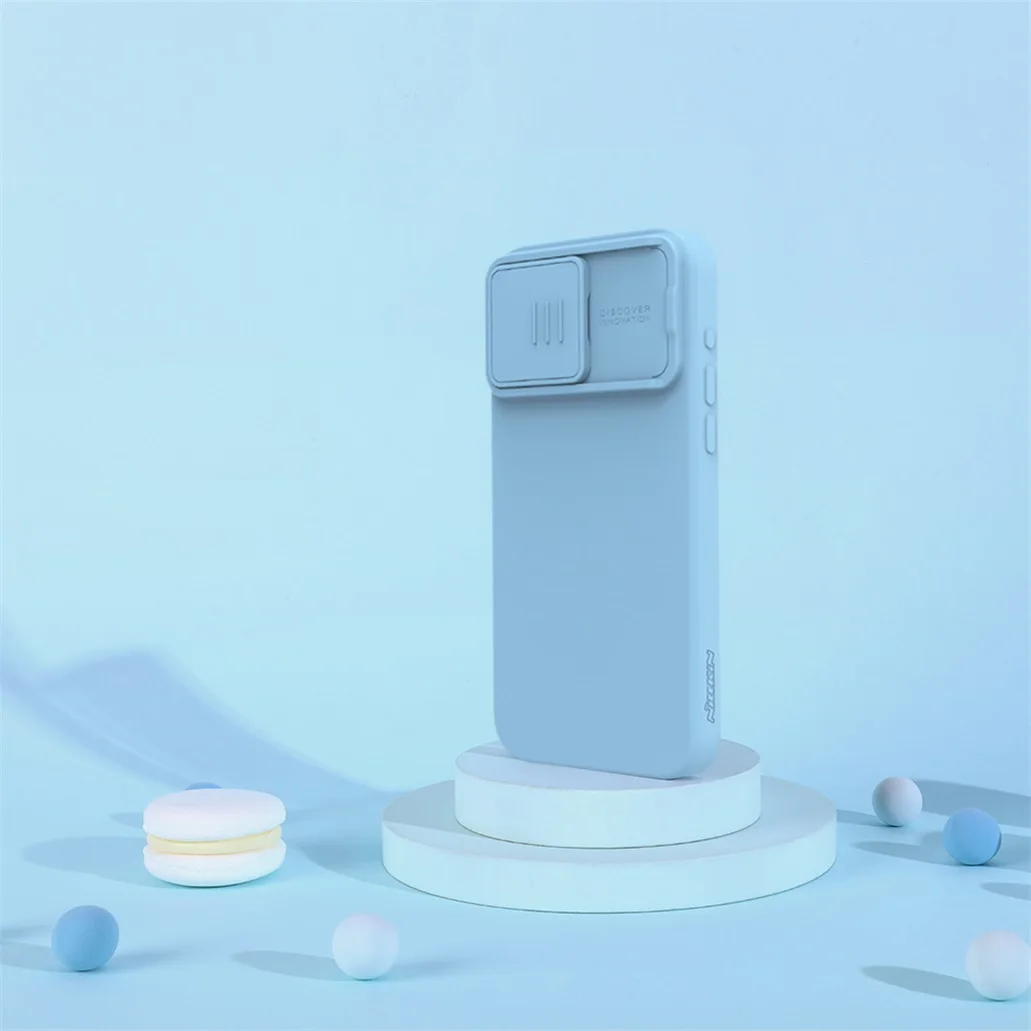 Чехол Nillkin Magnetic Silicone для iPhone 15, 15 Plus, 15 Pro, 15 Pro Max