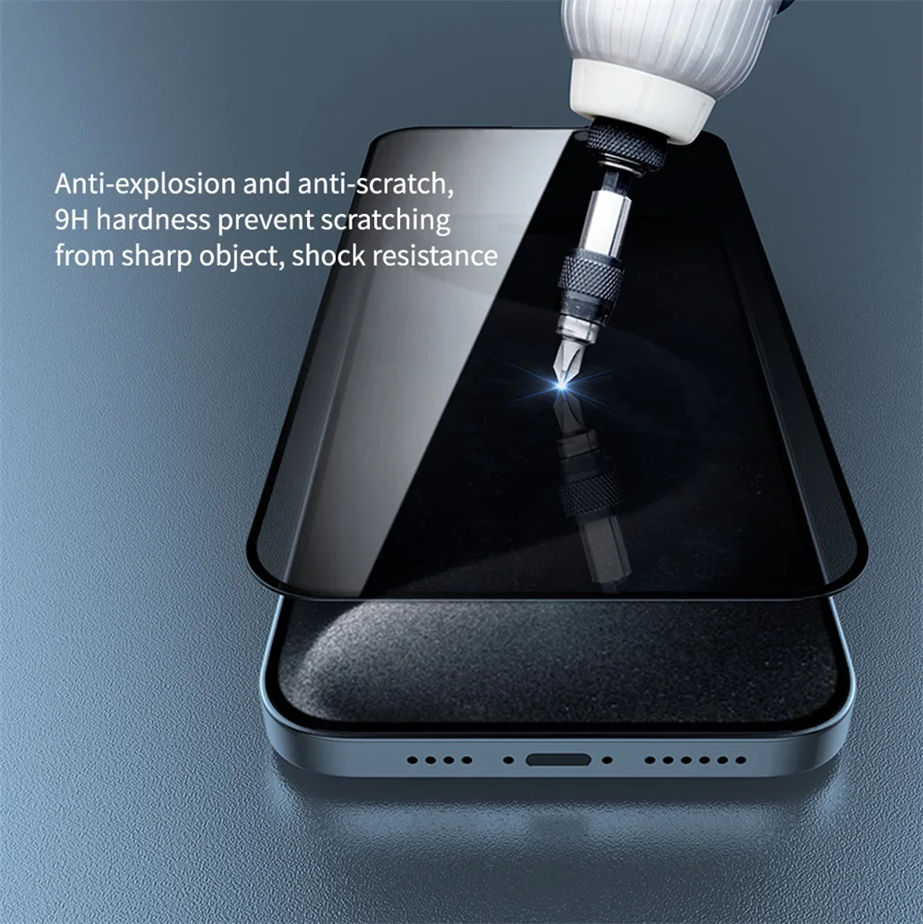 Защитное стекло Nillkin Protect Privacy Anty-Spy для iPhone 15, 15 Plus, 15 Pro,15 Pro Max