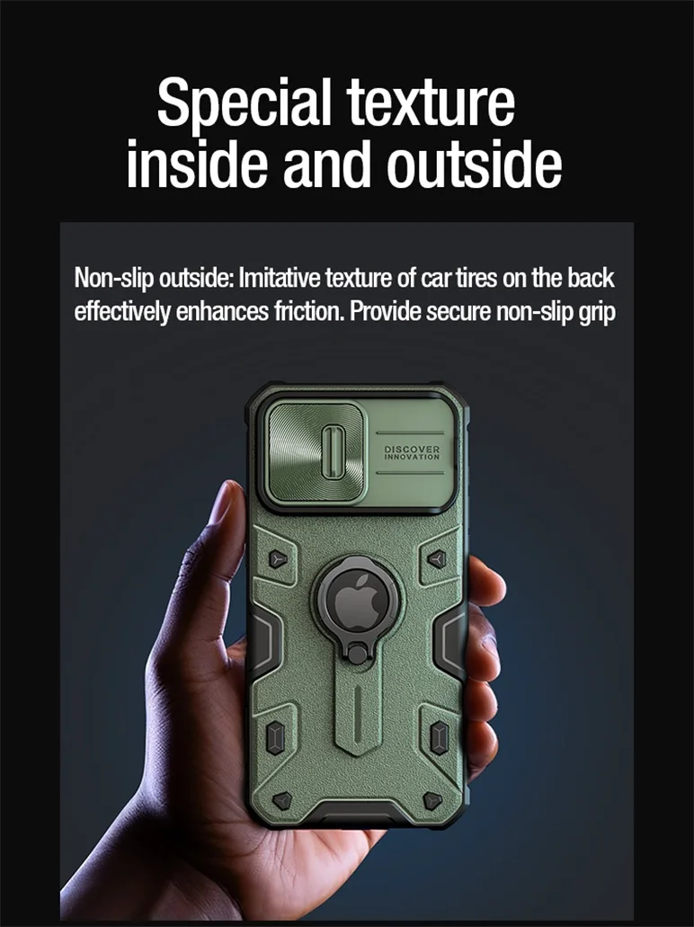 Чехол Nillkin Camshield Armor для iPhone 15 Pro, iPhone 15 Pro Max