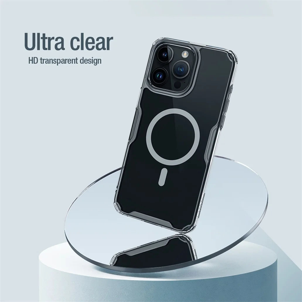 Nillkin Nature TPU Pro Silicone для iPhone 15 серии (MagSafe)