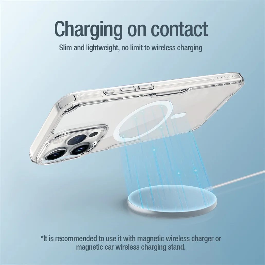 Nillkin Nature TPU Pro Silicone для iPhone 15 серии (MagSafe)
