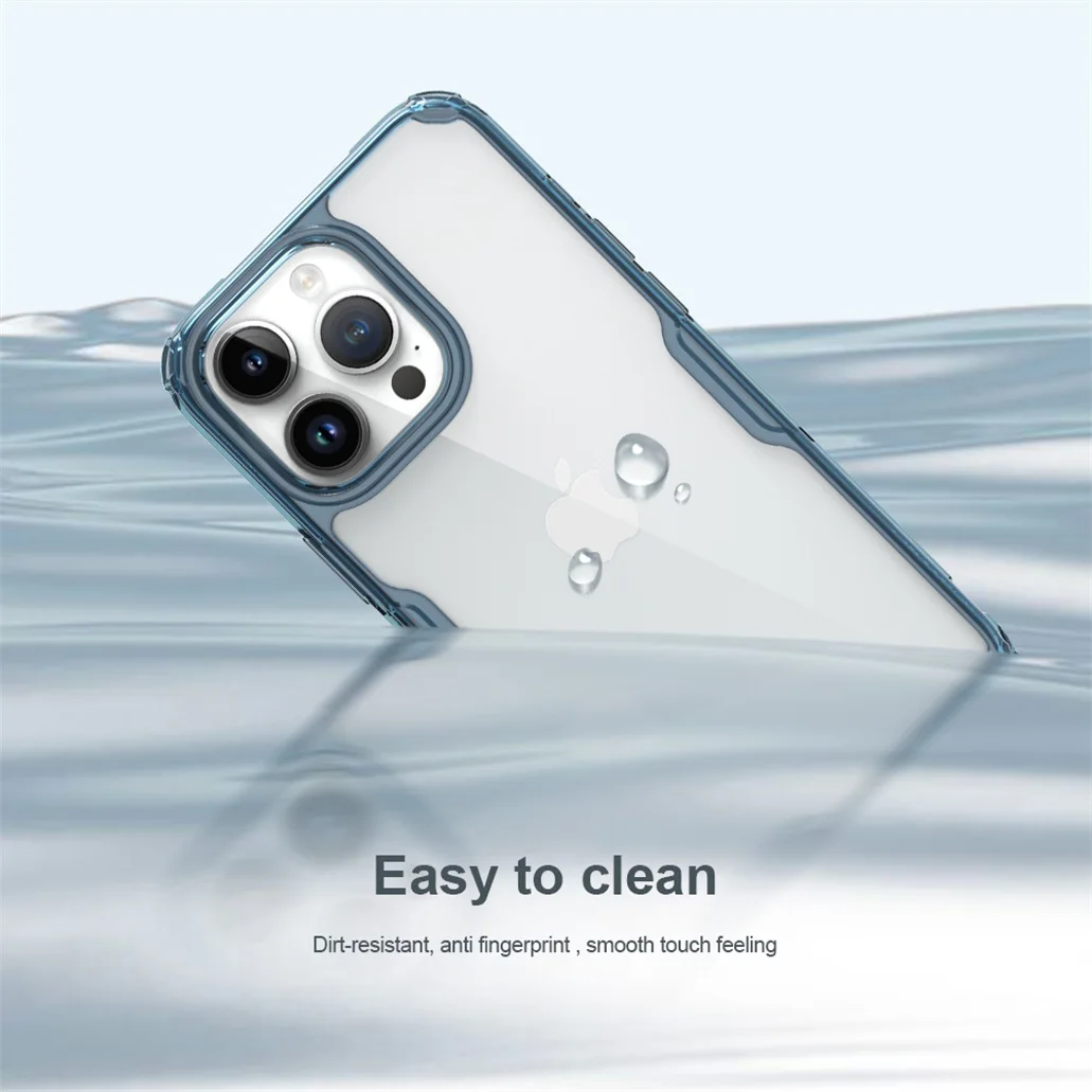 Чехол Nillkin Nature TPU Pro Silicone для iPhone 15, 15 Plus, 15 Pro, 15 Pro Max