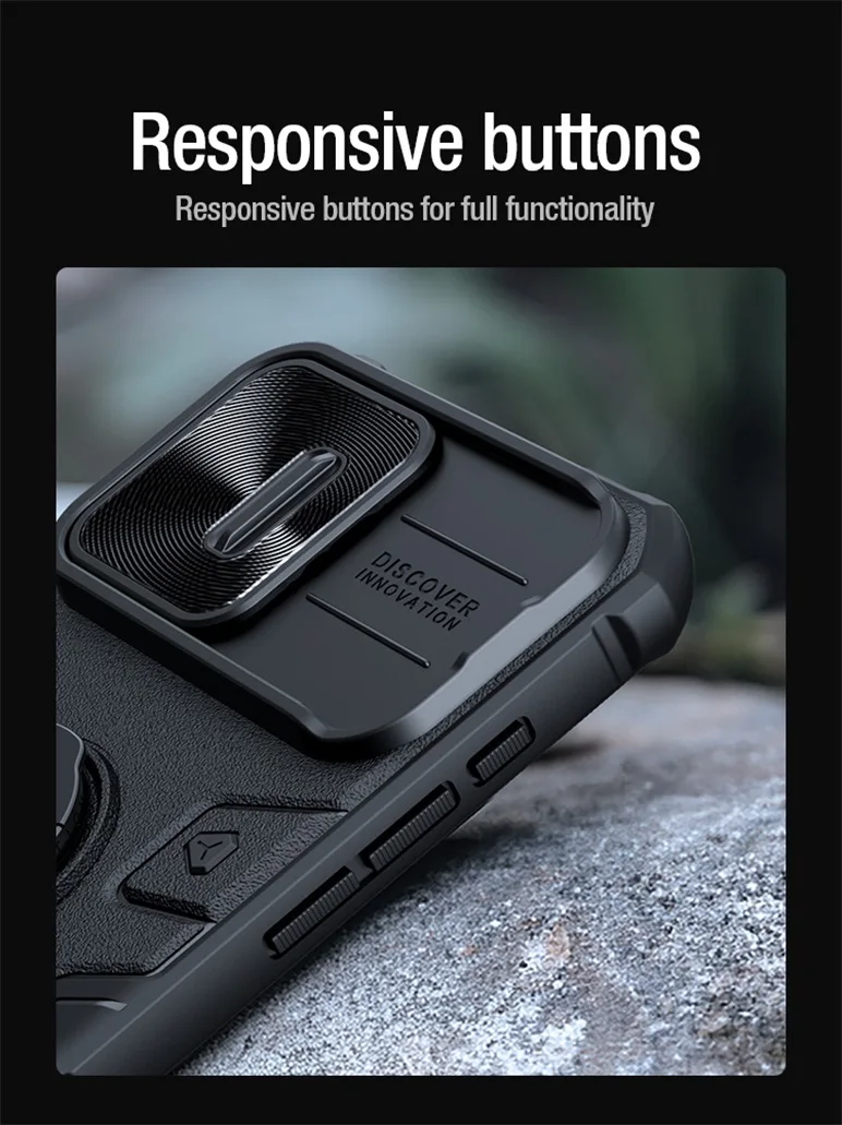 Чехол Nillkin Camshield Armor для iPhone 15 Pro, iPhone 15 Pro Max