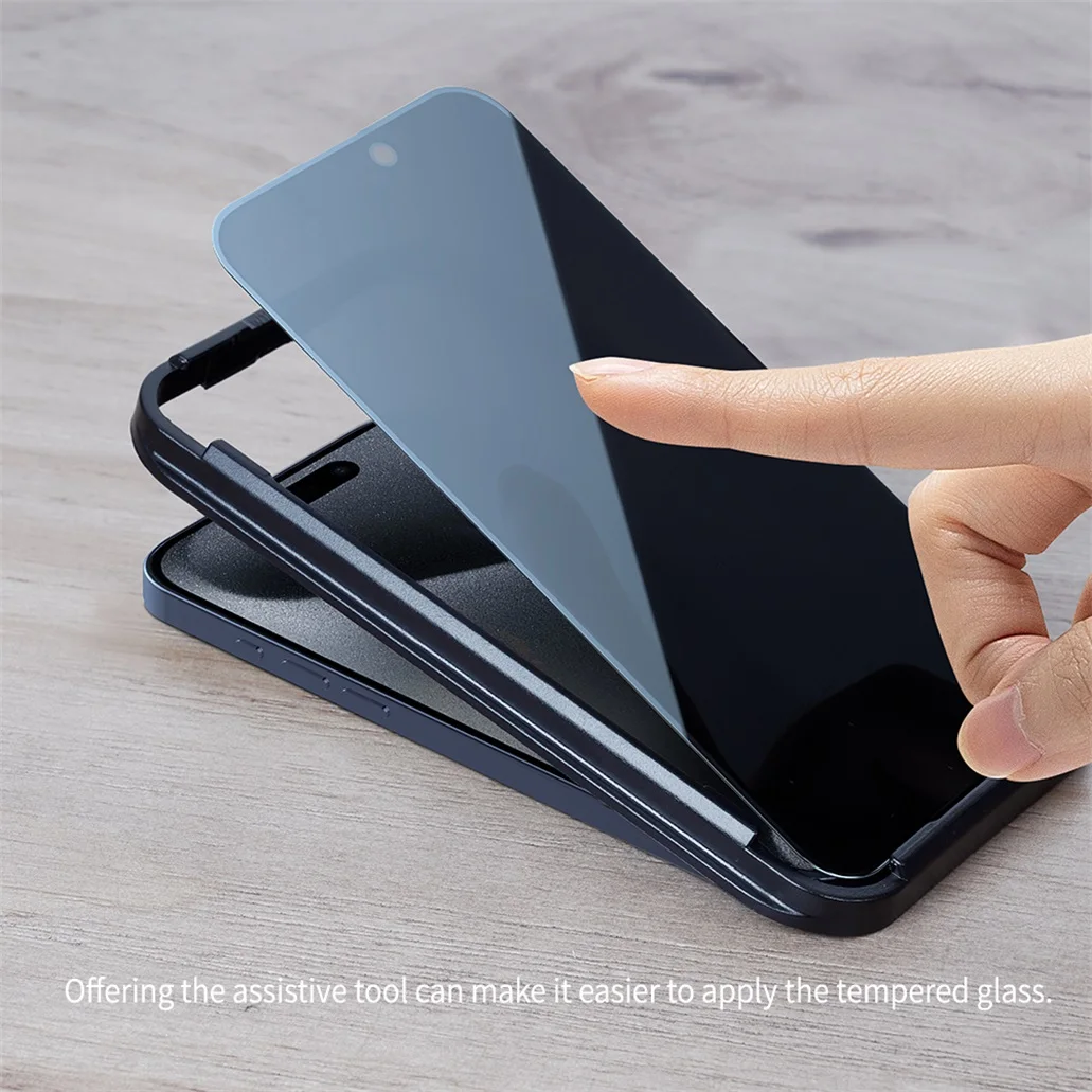 Защитное стекло Nillkin Protect Privacy Anty-Spy для iPhone 15, 15 Plus, 15 Pro,15 Pro Max