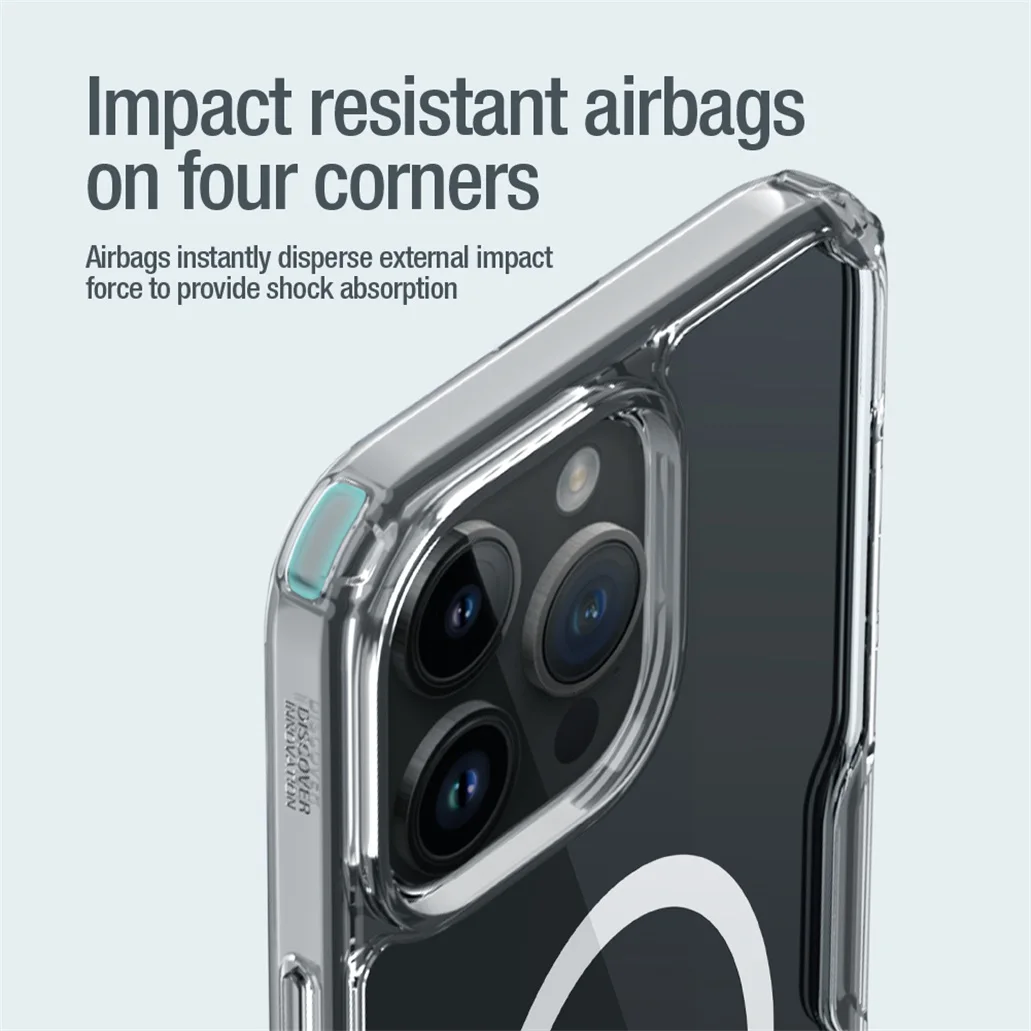 Nillkin Nature TPU Pro Silicone для iPhone 15 серии (MagSafe)