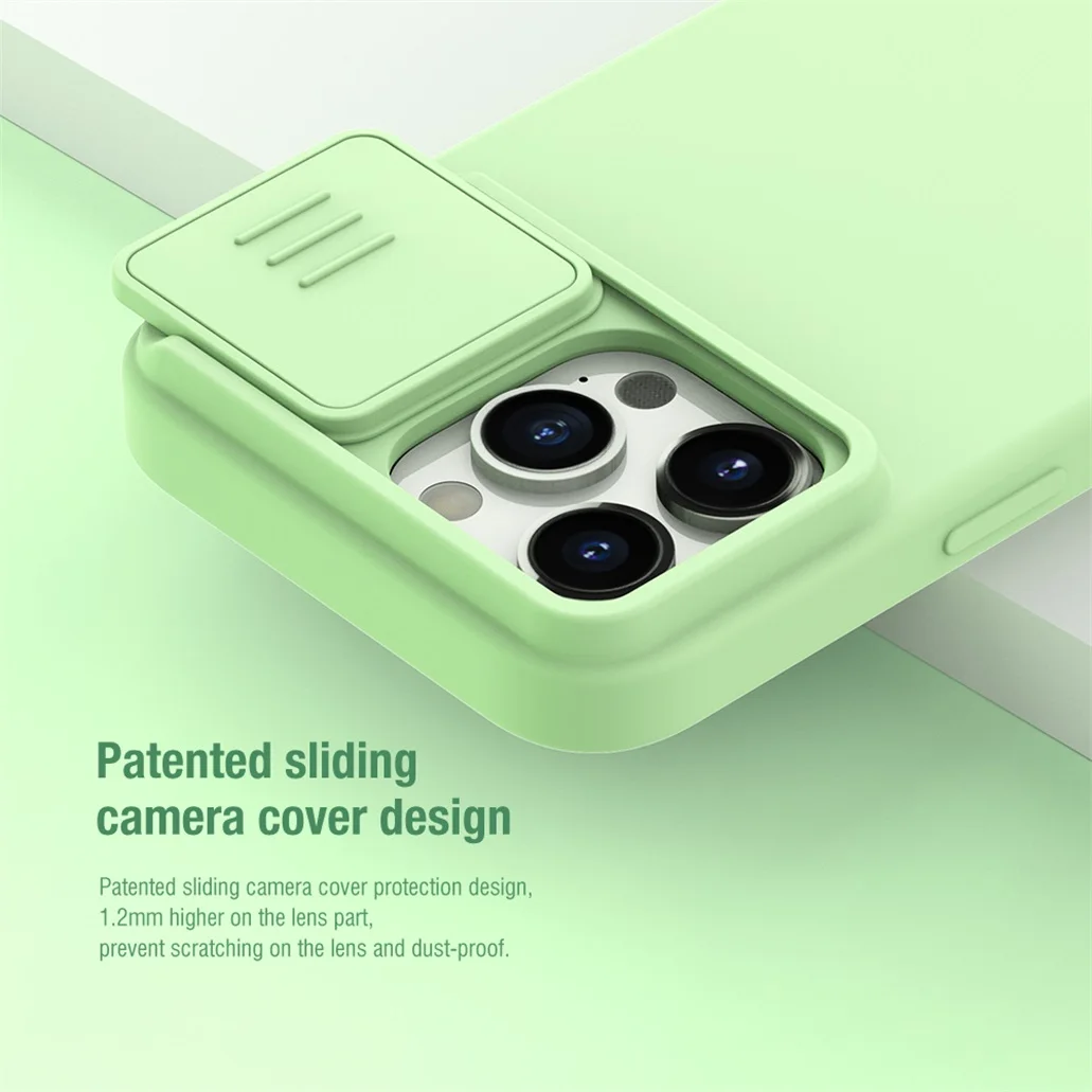 Чехол Nillkin Magnetic Silicone для iPhone 15, 15 Plus, 15 Pro, 15 Pro Max