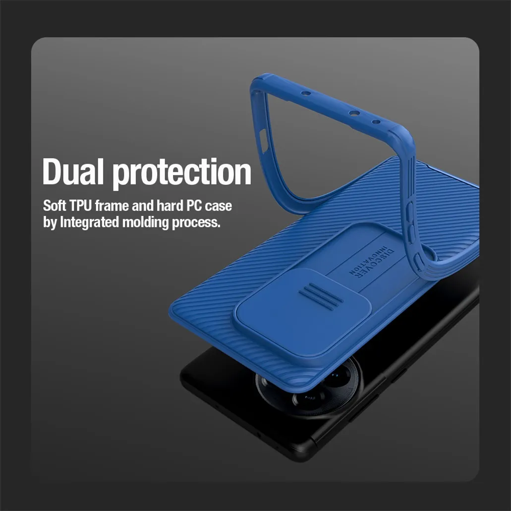 For OnePlus Ace2 Pro Case NILLKIN CamShield Pro Shockproof Slide Camera Len Privacy Protection Back Cover For One Plus Ace 2 Pro