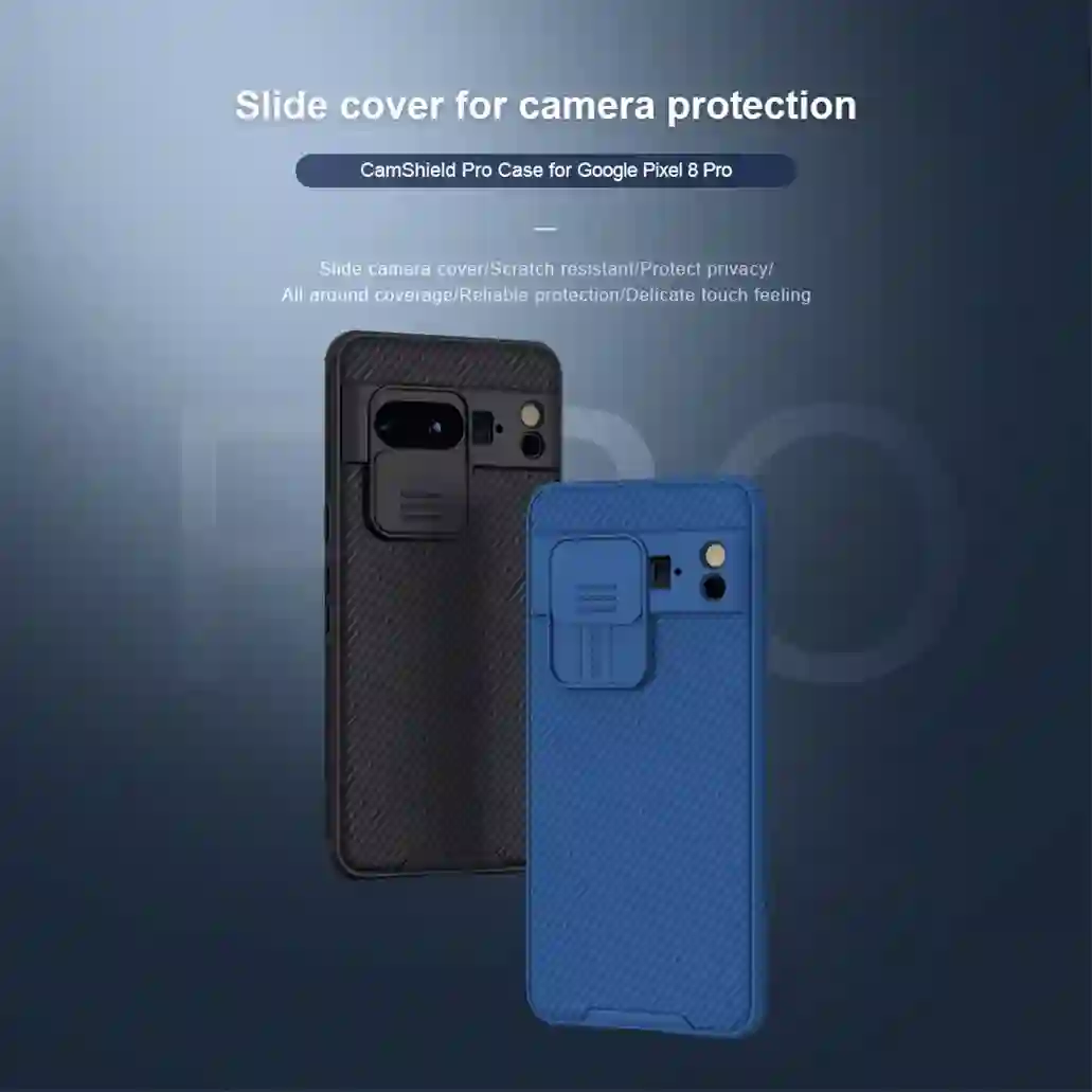 For Google Pixel 8 Pro Case NILLKIN CamShield Pro Case Shockproof Slide Camera Len Privacy Protection Cover For Google Pixel8