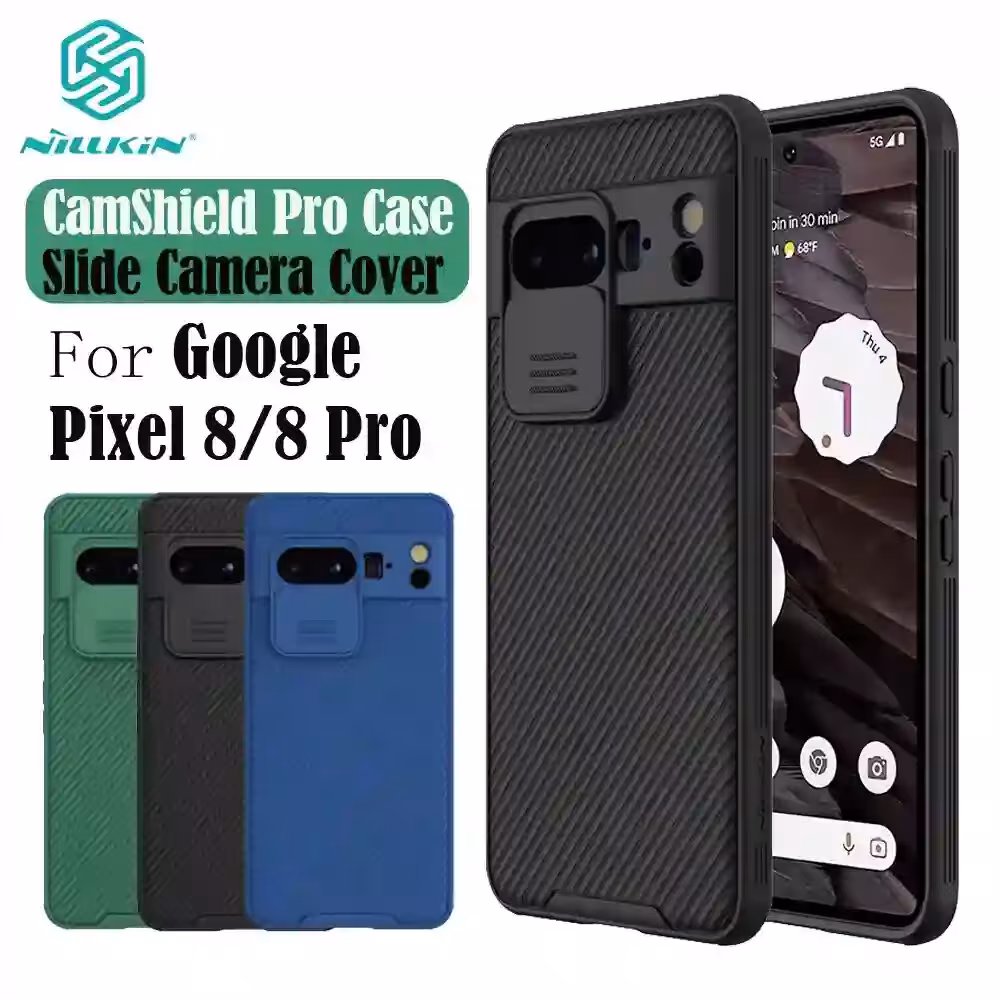 Чехол Nillkin Camshield Pro для Google Pixel 8 Pro, Google Pixel 8 Чехол Nillkin Camshield Pro для Google Pixel 8 Pro, Google Pixel 8
