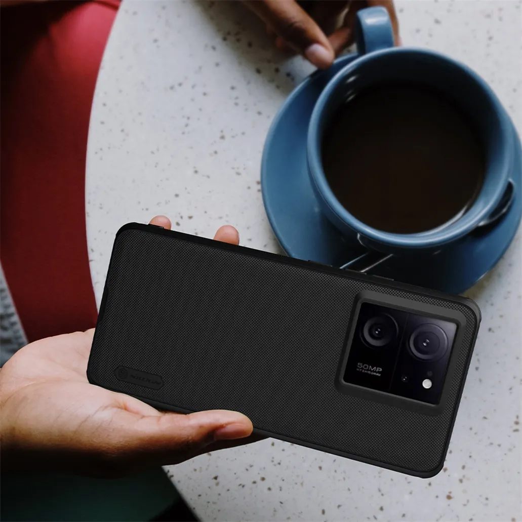 Nillkin For Xiaomi 13T Pro Case Super Frosted Shield Pro Soft TPU Edge PC Shell Luxuly Shockproof Back Cover For Xiaomi Mi 13T