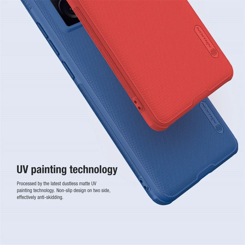 Nillkin For Xiaomi 13T Pro Case Super Frosted Shield Pro Soft TPU Edge PC Shell Luxuly Shockproof Back Cover For Xiaomi Mi 13T