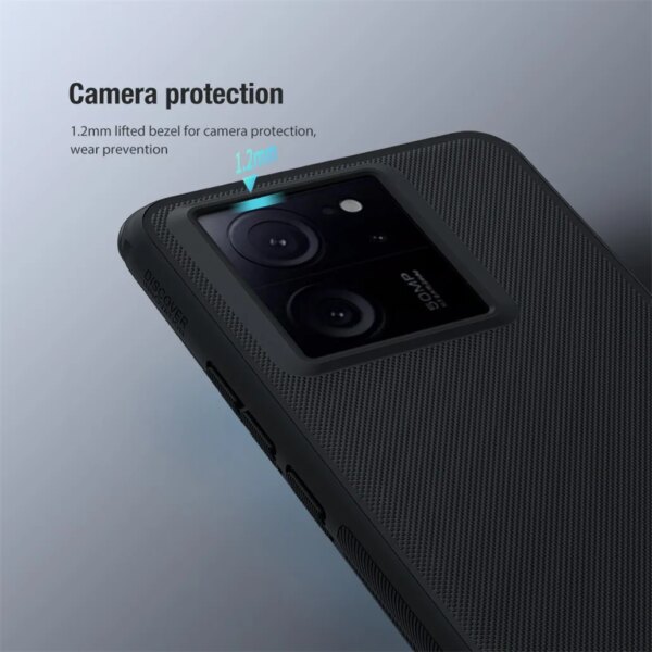 Чехол Nillkin Super Frosted Shield Pro для Xiaomi 13T, Xiaomi 13T Pro — изображение 4
