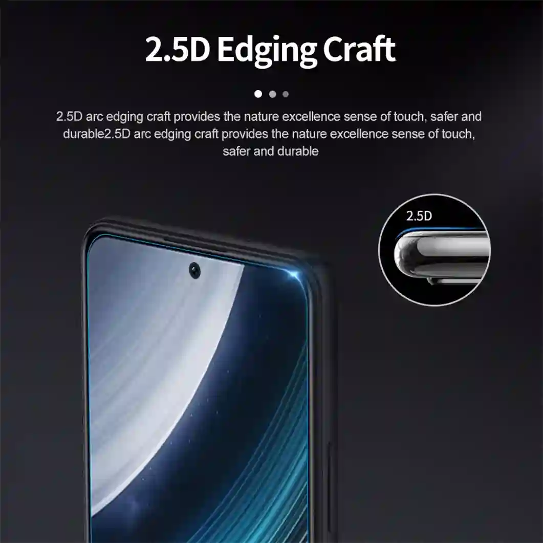 Nillkin For Xiaomi 13T Pro Tempered Glass H+PRO Glass 2.5D Arc Edge Anti-Explosion Phone Screen Protector Film For Xiaomi Mi 13T