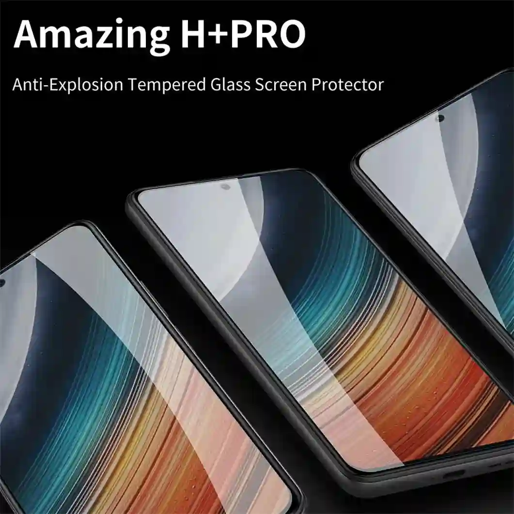 Nillkin For Xiaomi 13T Pro Tempered Glass H+PRO Glass 2.5D Arc Edge Anti-Explosion Phone Screen Protector Film For Xiaomi Mi 13T