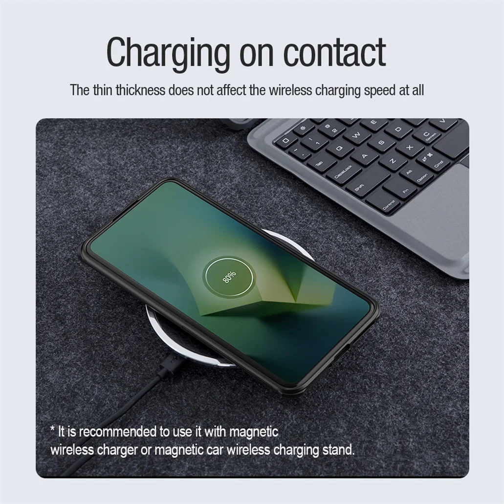For Xiaomi Mi 14 Pro Case For MagSafe Magnetic Case Wireless Charge Nillkin Frosted Shield Pro TPU Frame PC Cover For Xiaomi 14