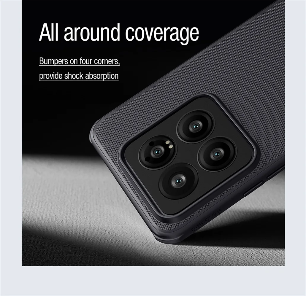 For Xiaomi Mi 14 Pro Case For MagSafe Magnetic Case Wireless Charge Nillkin Frosted Shield Pro TPU Frame PC Cover For Xiaomi 14