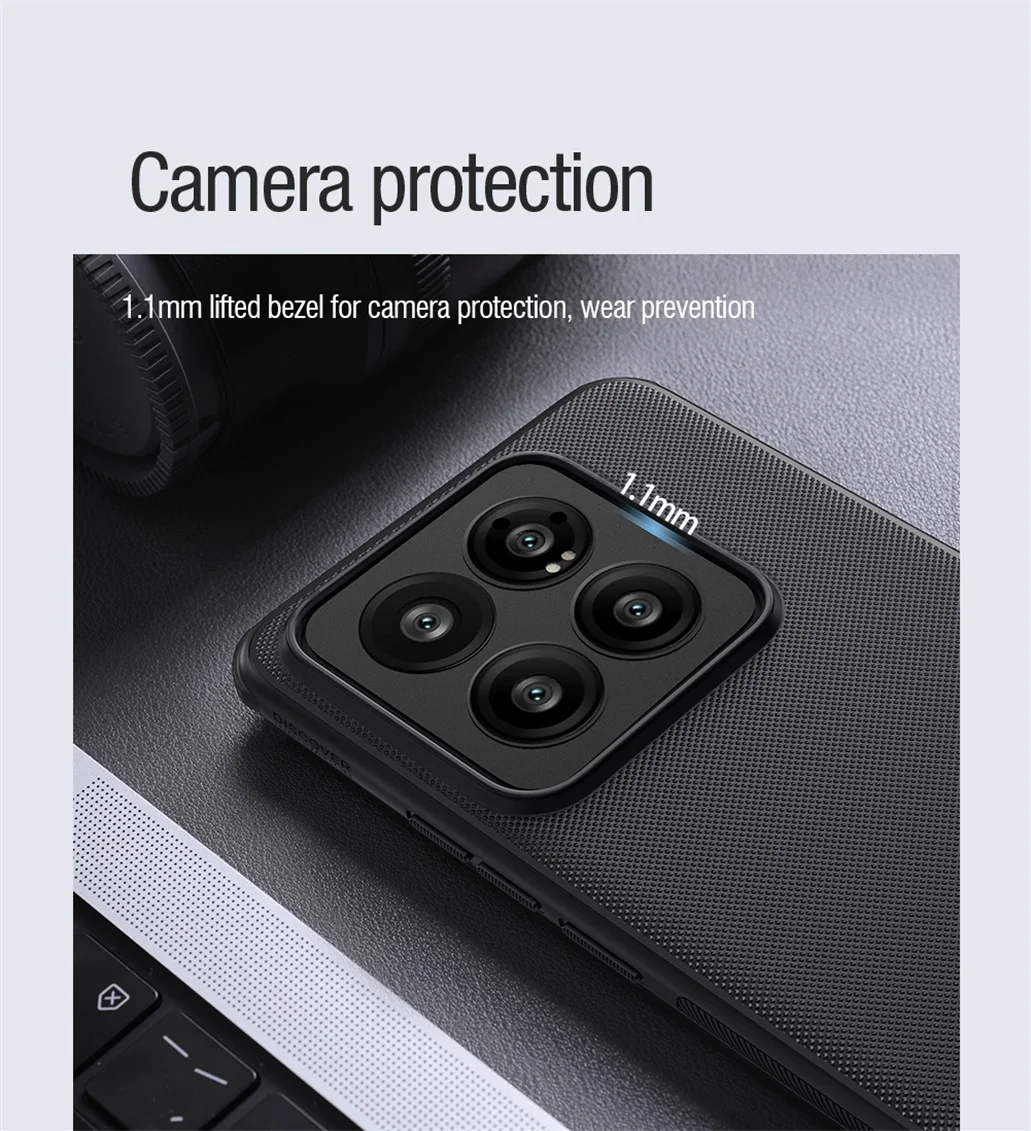 For Xiaomi Mi 14 Pro Case For MagSafe Magnetic Case Wireless Charge Nillkin Frosted Shield Pro TPU Frame PC Cover For Xiaomi 14