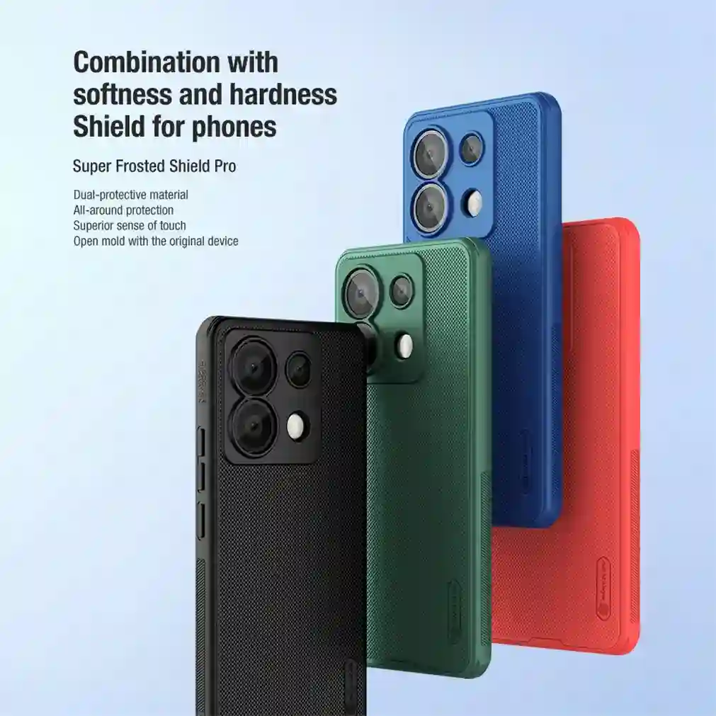 Чехол Nillkin Super Frosted Shield Pro для Redmi Note 13 Pro 5G, Redmi Note 13 Pro Plus 5G