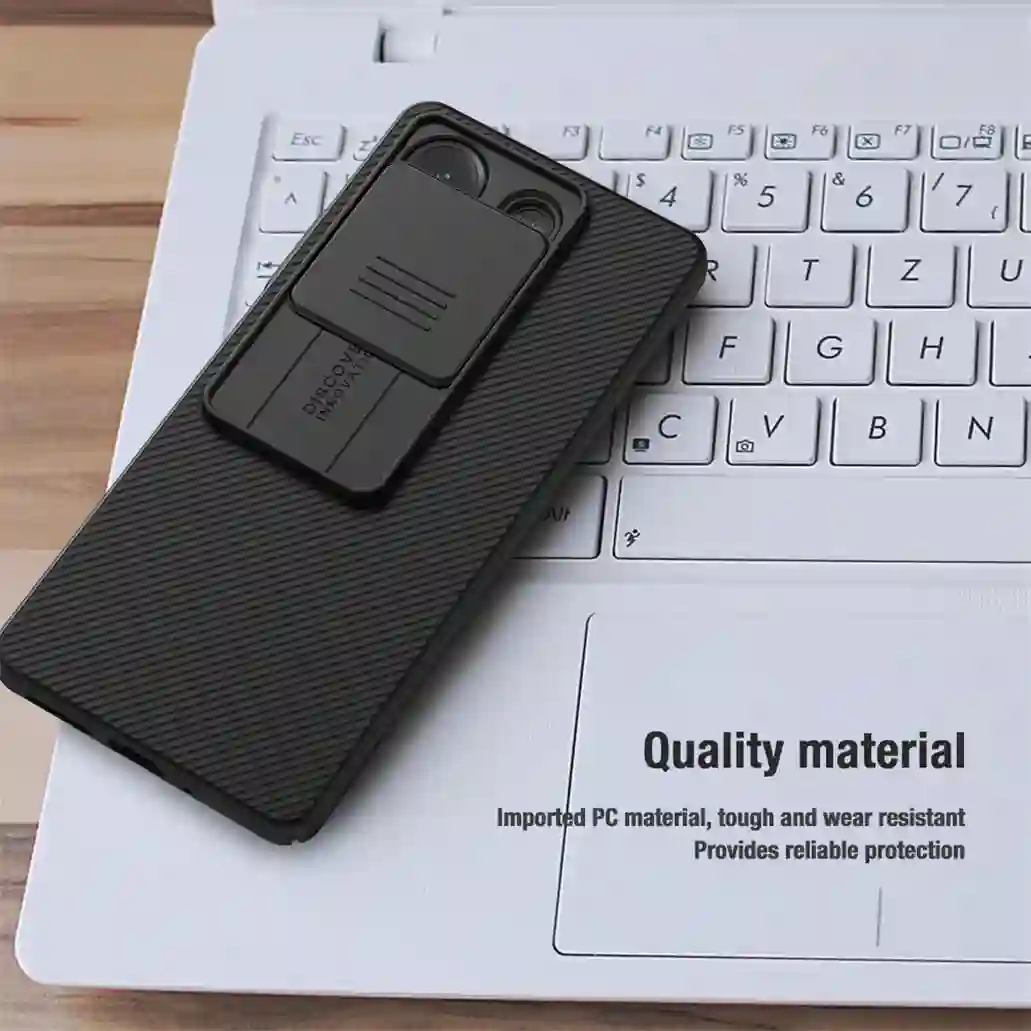 For Xiaomi Redmi Note 13 Pro Case NILLKIN CamShield Pro Slide Camera Protect Privacy Back Cover For Redmi Note 13 /13 Pro+ Plus