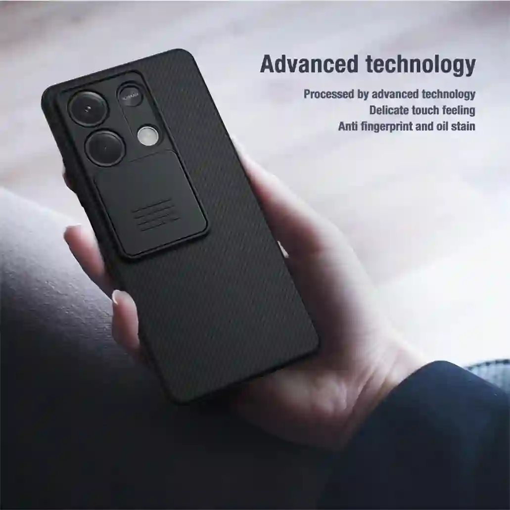 For Xiaomi Redmi Note 13 Pro Case NILLKIN CamShield Pro Slide Camera Protect Privacy Back Cover For Redmi Note 13 /13 Pro+ Plus