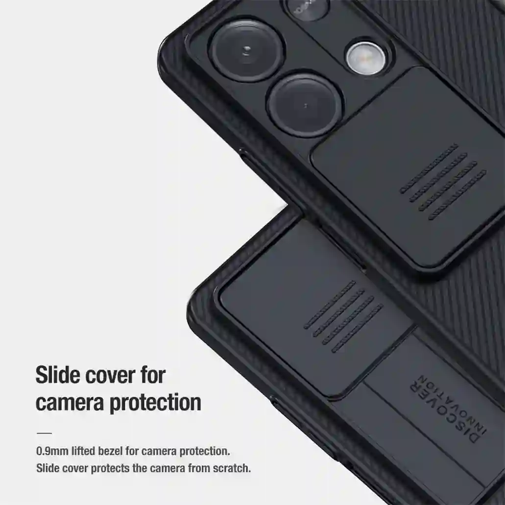 For Xiaomi Redmi Note 13 Pro Case NILLKIN CamShield Pro Slide Camera Protect Privacy Back Cover For Redmi Note 13 /13 Pro+ Plus