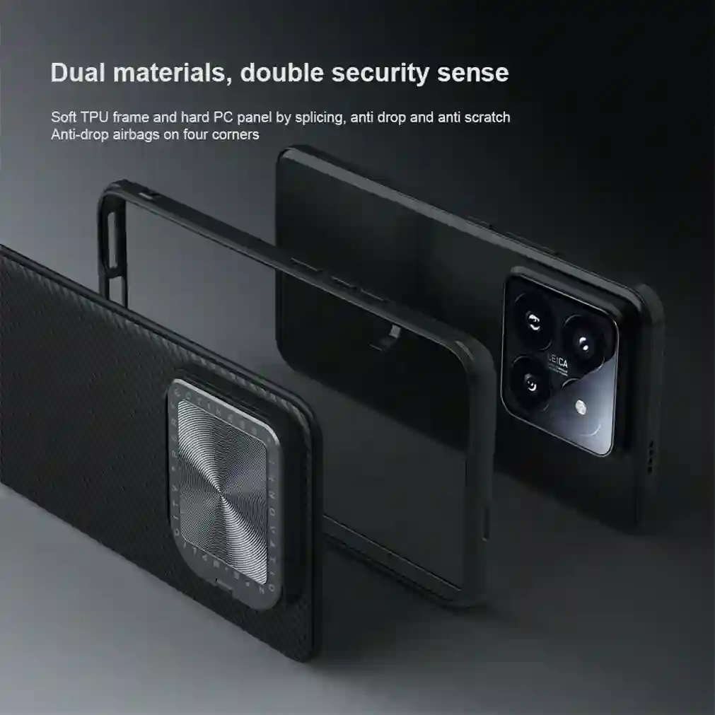 Чехол Nillkin Camshield Prop для Xiaomi 14, Xiaomi 14 Pro