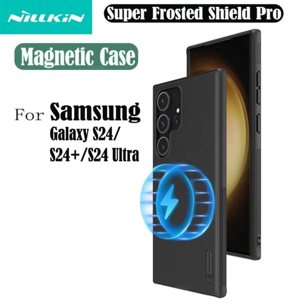 Чехол Nillkin Super Frosted Shield Pro Magnetic для Samsung Galaxy S24, Galaxy 24 Plus, Galaxy S24 Ultra