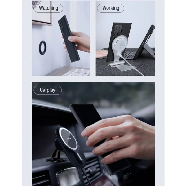 Чехол Nillkin Super Frosted Shield Pro Magnetic для Samsung Galaxy S24, Galaxy 24 Plus, Galaxy S24 Ultra — изображение 3