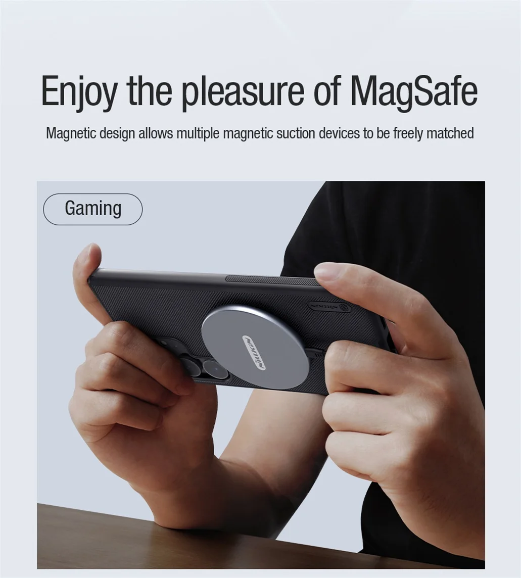 Чехол Nillkin Super Frosted Shield Pro Magnetic для Samsung Galaxy S24, Galaxy 24 Plus, Galaxy S24 Ultra