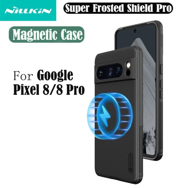 Чехол Nillkin Super Frosted Shield Pro Magnetic для Google Pixel 8, Pixel 8 Pro