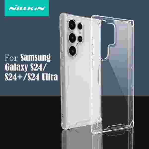 Чехол Nillkin Nature TPU Pro Silicone для Samsung Galaxy S24, Galaxy 24 Plus, Galaxy S24 Ultra