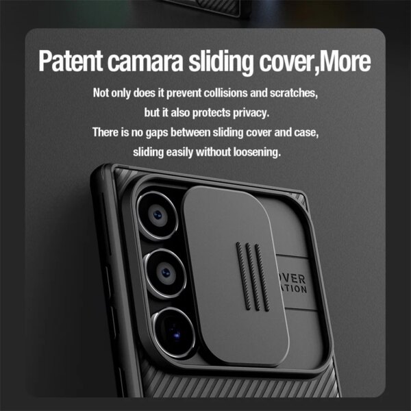 Чехол Nillkin Camshield Pro для Samsung Galaxy S24, Galaxy 24 Plus, Galaxy S24 Ultra — изображение 2