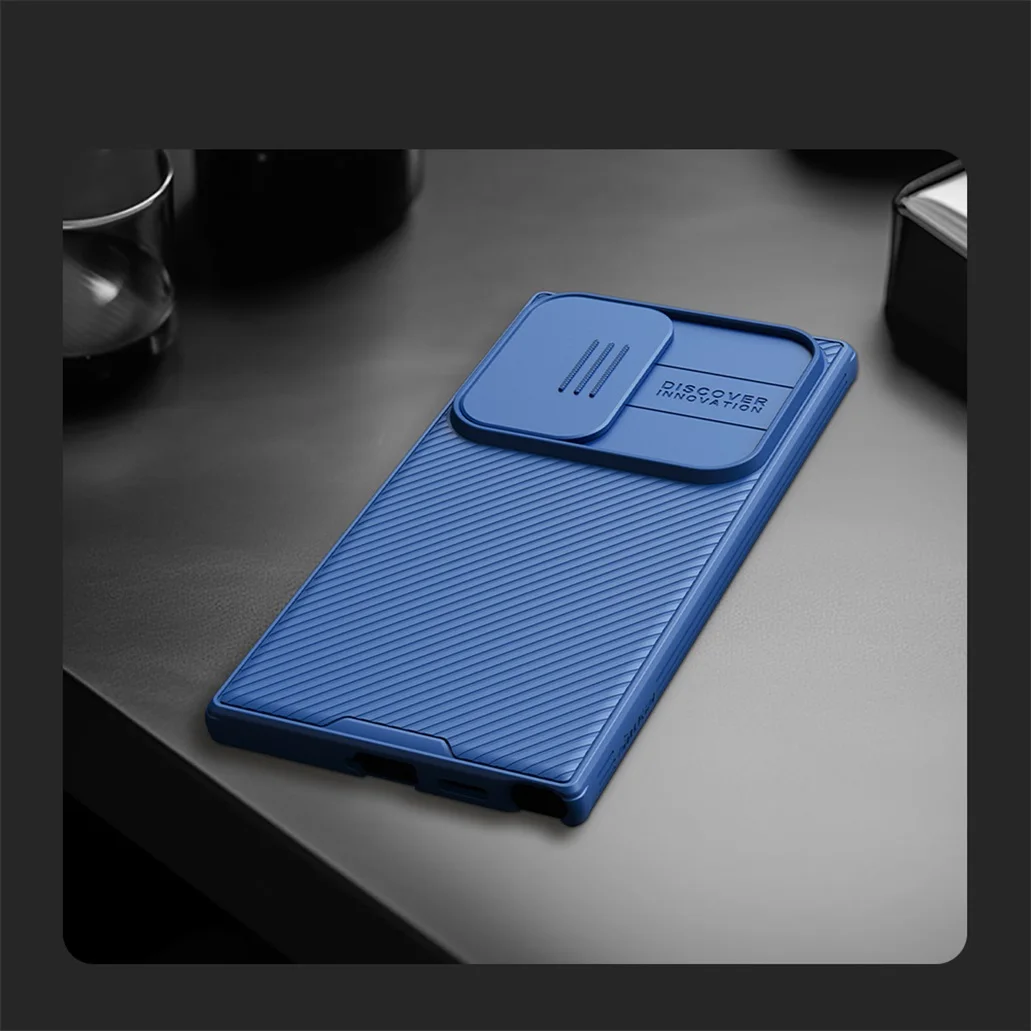 For Samsung Galaxy S24 Ultra Case NILLKIN CamShield Pro Slide Camera Privacy Protection Back Cover For Samsung S24 S24+ Plus